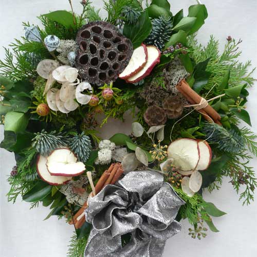 Christmas Wreath Arrangement Afternoon
