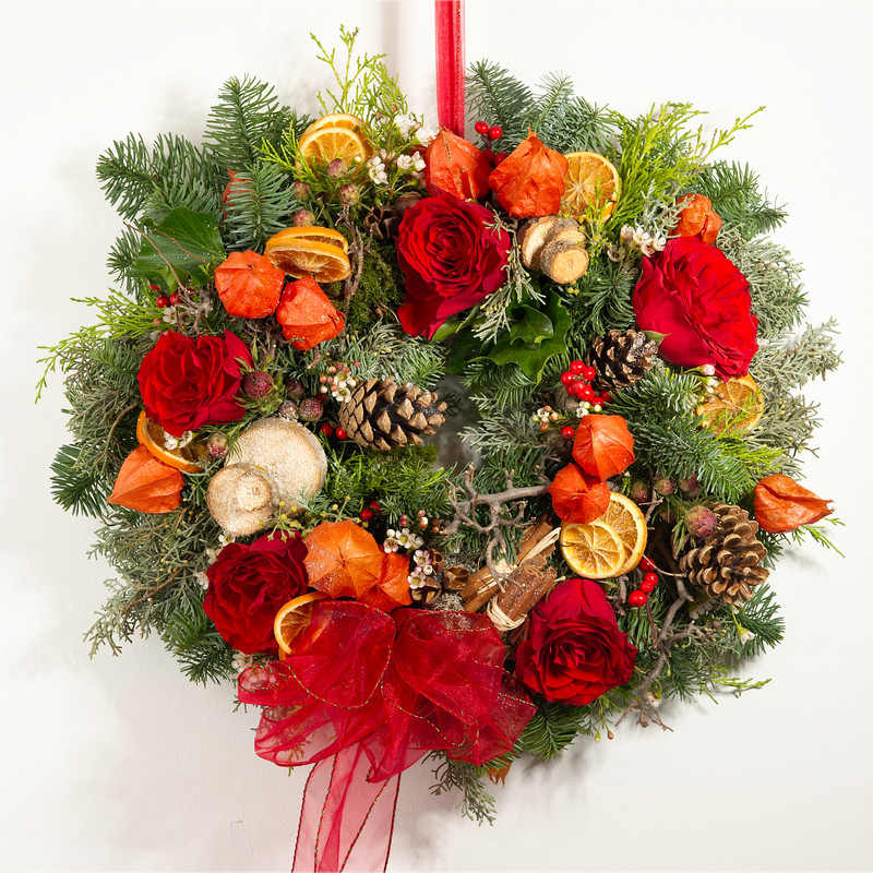 Christmas Moss Wreath Afternoon Seasonal Courses